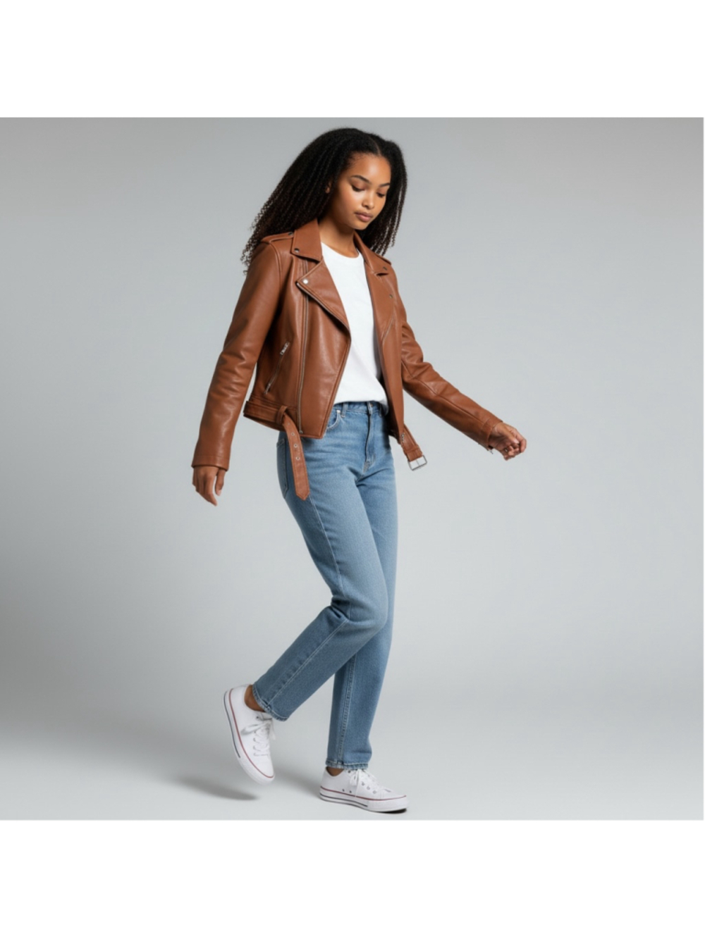 Rebecca Minkoff Faux Leather Moto Jacket NWT